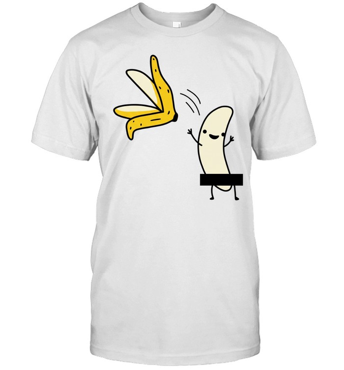 A Peeled Banana Sexy Cartoon Unisex T-Shirt