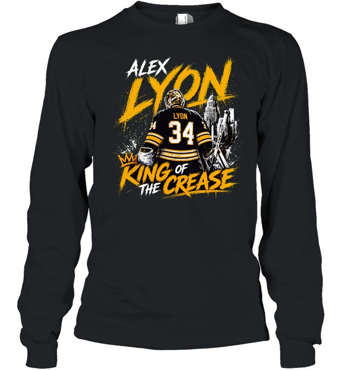 Alex Lyon King Of The Crease Long Sleeve Tee