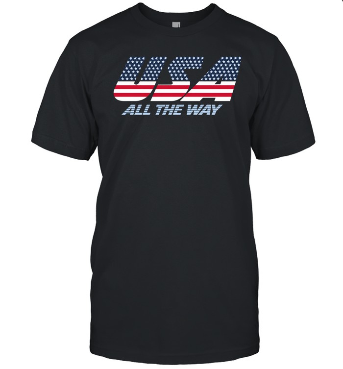 America all the way flag USA Unisex T-Shirt