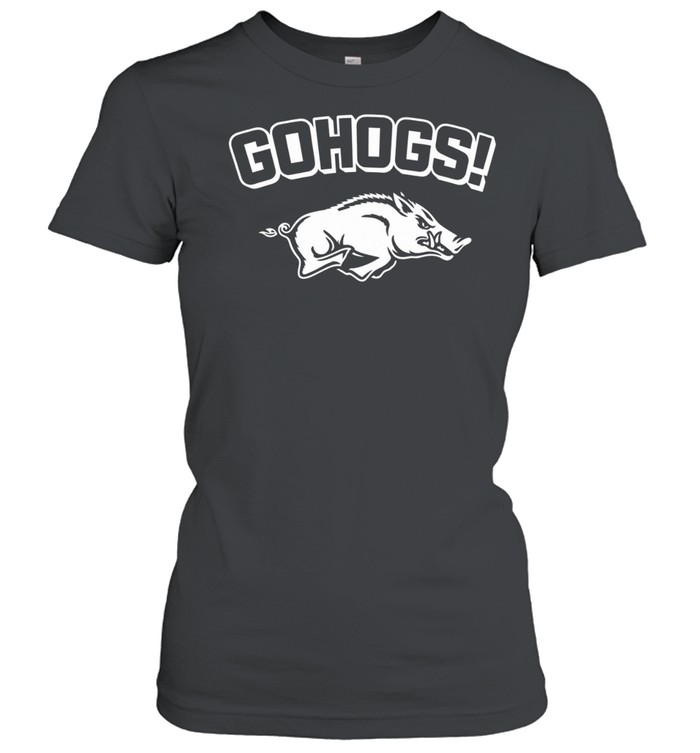 Arkansas Razorbacks gohogs mascot Women T-Shirt