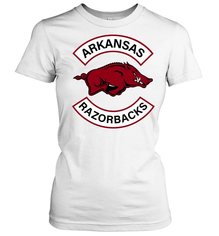 Arkansas Razorbacks mascot logo Women T-Shirt