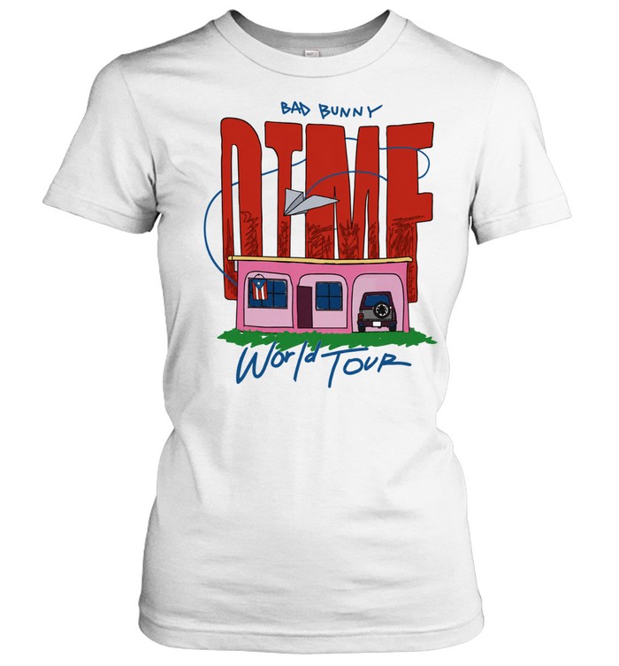 Bad Bunny Dtmf Tour World Tour Women T-Shirt
