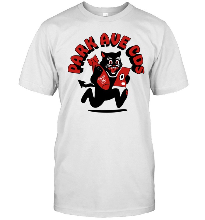 Black Cat Park Ave Cos Unisex T-Shirt