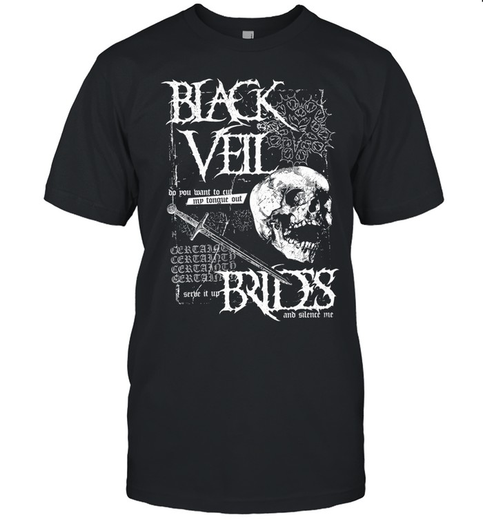 Black Veil Brides Skull Sword Unisex T-Shirt