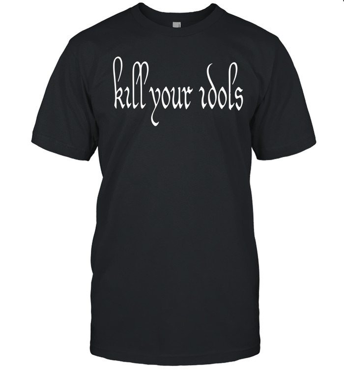 Bleood Kill Your Idols humor Unisex T-Shirt