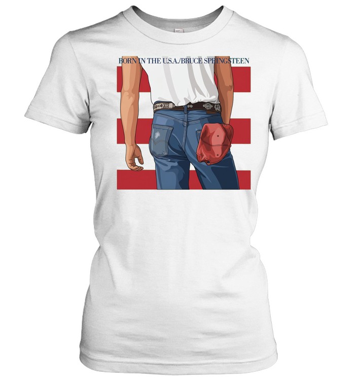 BTS V Taehyung Born In The USA Women T-Shirt