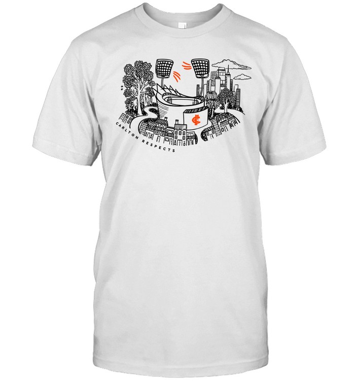 Carlton Football Club 2026 Carlton Respects Beige Unisex T-Shirt