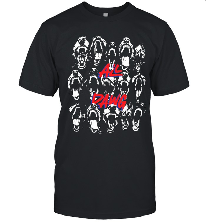 Daniss Jenkins All Dawg Scary Dog Unisex T-Shirt