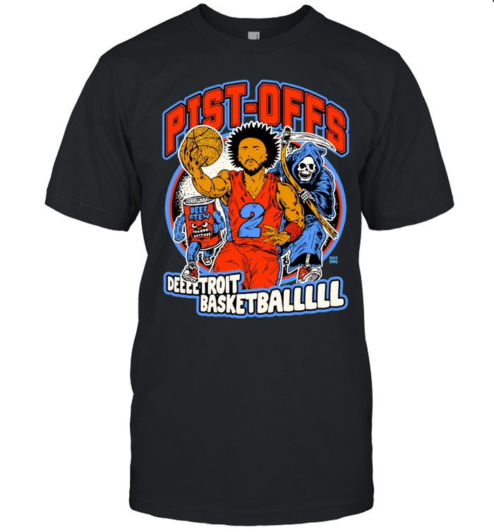 Detroit Pistons Pist-Offs Beef Stew Grim Reaper Unisex T-Shirt