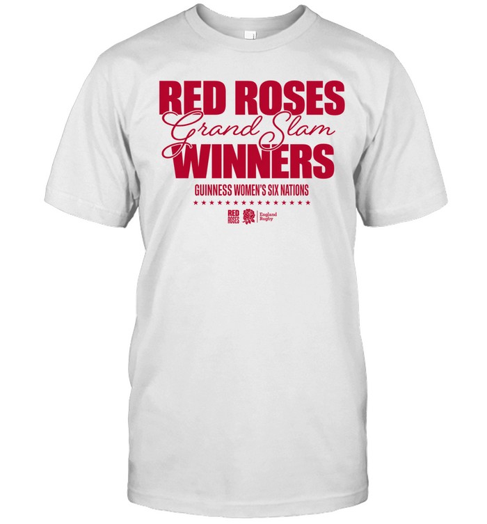 England Red Roses 2026 Guinness Women’s Six Nations Unisex T-Shirt