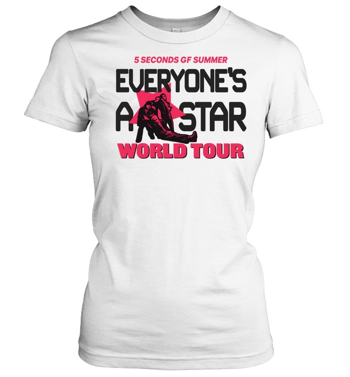 Everyone’s a star world tour Women T-Shirt