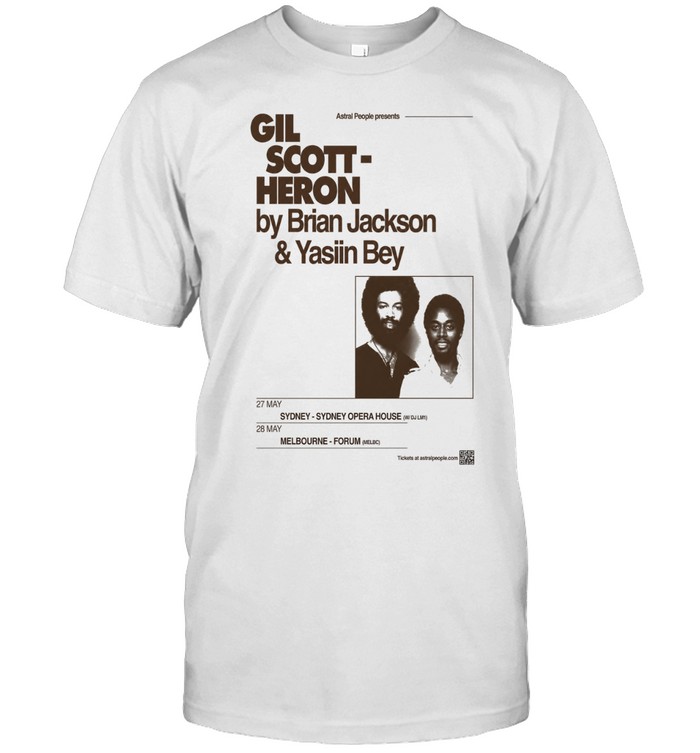 Gil Scott-Heron May 27 2026 Sydney Opera House Unisex T-Shirt