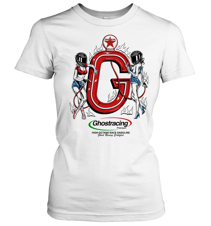 GR Certified High Octane Race Gasoline Pump Ghost T-shirts Women T-Shirt
