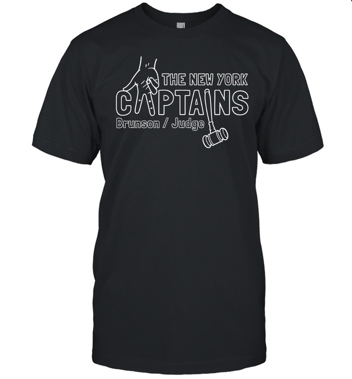 Jalen Brunson And Aaron Judge The New York Of Captains Unisex T-Shirt