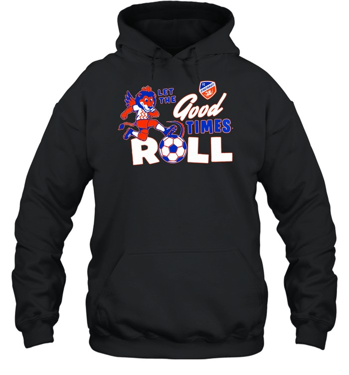 Let The Good Times Roll Fc Cincinnati Mascot Hoodie