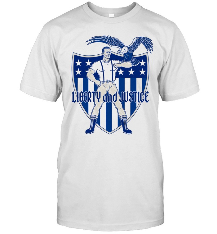 Liberty And Justice The Eagle And The Shield Unisex T-Shirt
