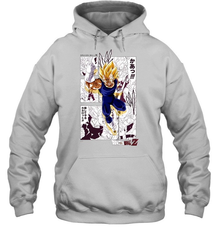 Majin Vegeta Super Saiyan Dragon Ball Z vintage Hoodie
