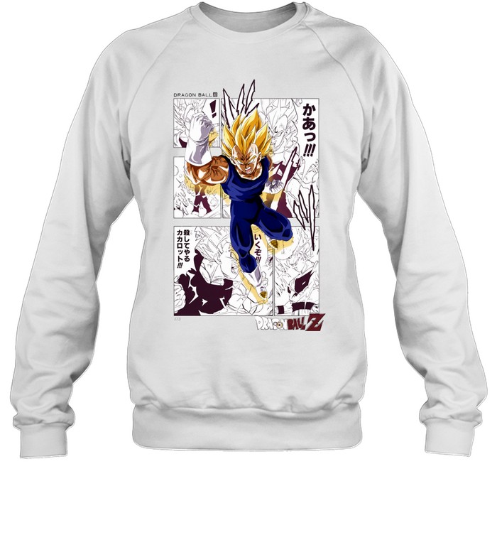 Majin Vegeta Super Saiyan Dragon Ball Z vintage Sweatshirt
