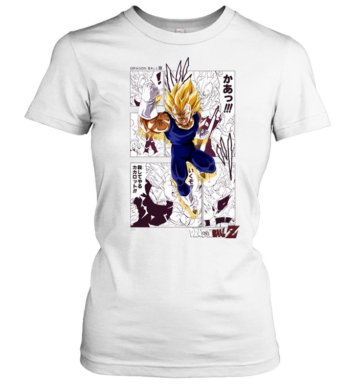 Majin Vegeta Super Saiyan Dragon Ball Z vintage Women T-Shirt