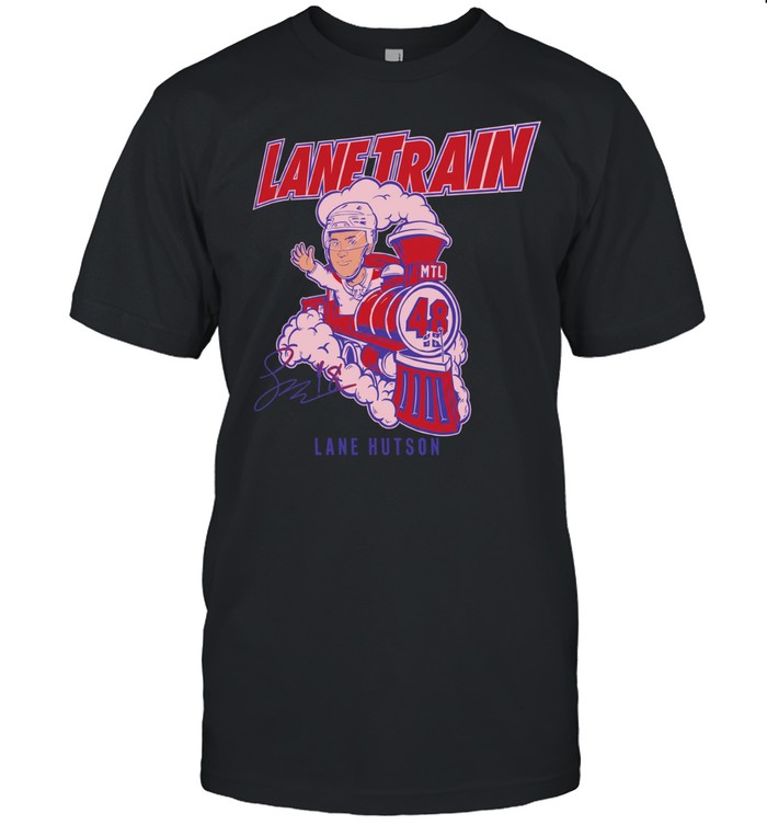 Montreal Canadiens Lane Hutson Train Unisex T-Shirt