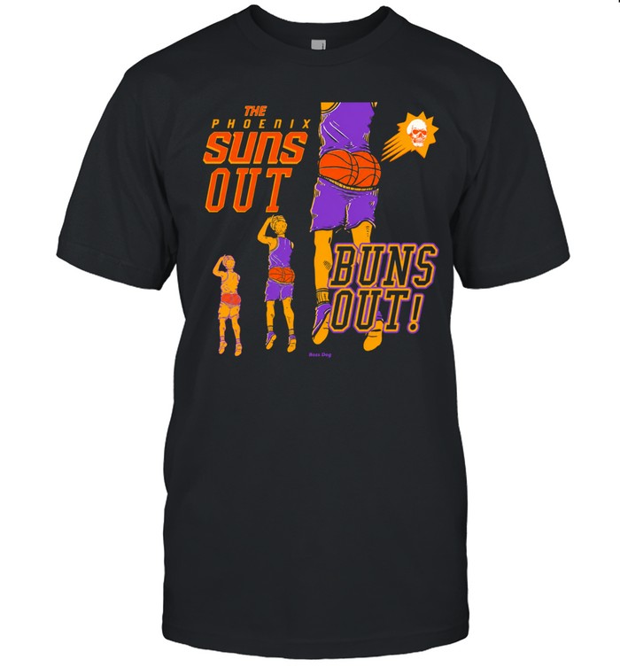Phoenix Suns Out Buns Out Unisex T-Shirt