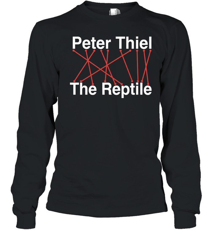 Reptile CEO peter thiel the reptile Long Sleeve Tee