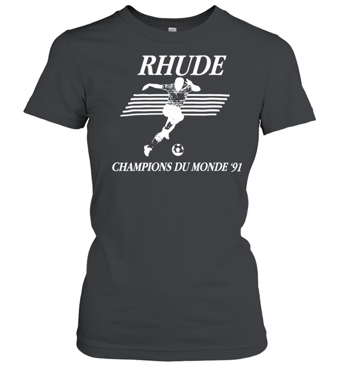 Rhude Du Monde ’91 Set Piece Women T-Shirt