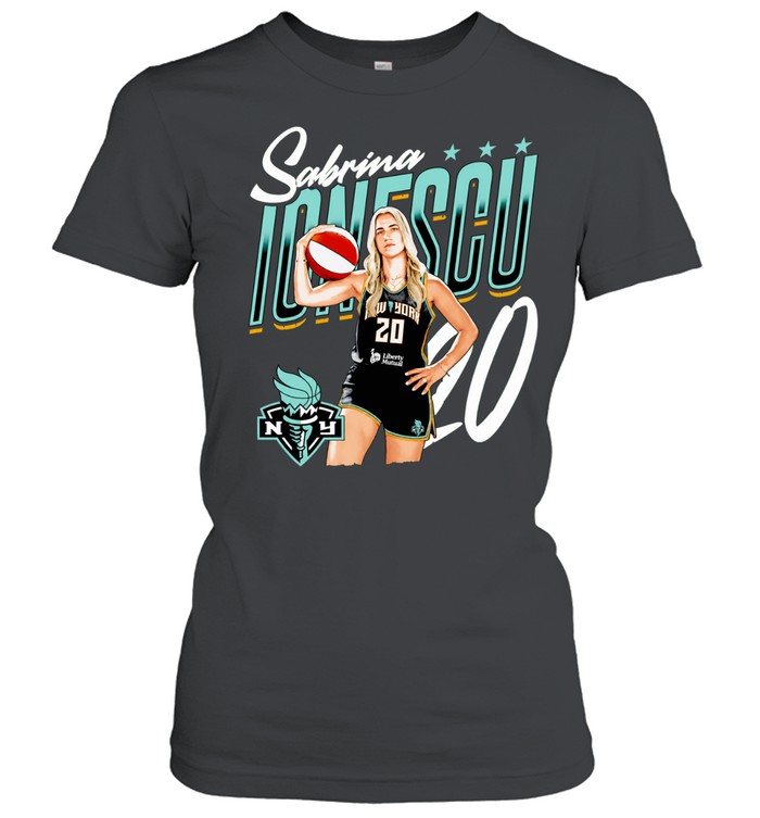 Sabrina Ionescu number 20 New York Liberty Women T-Shirt