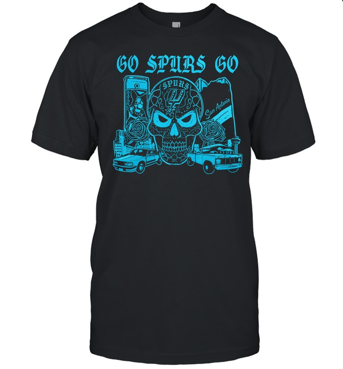 San Antonio Spurs Go skull Unisex T-Shirt