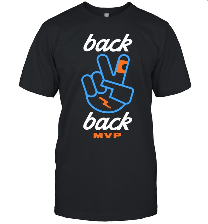 Shai Gilgeous Alexander Piece Hand Mvp Oklahoma City Thunder Basketball Back 2 Back Unisex T-Shirt
