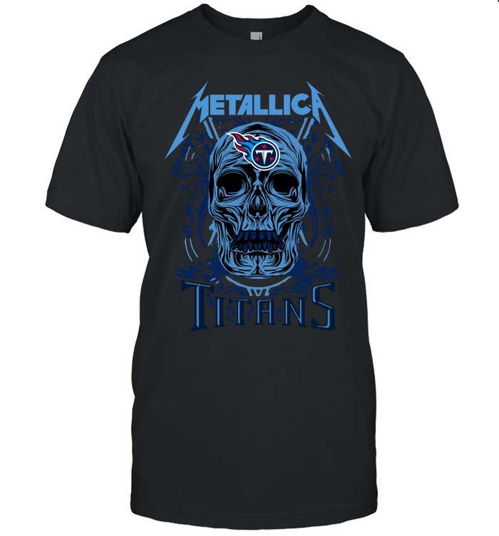 Skull tennessee titans Unisex T-Shirt