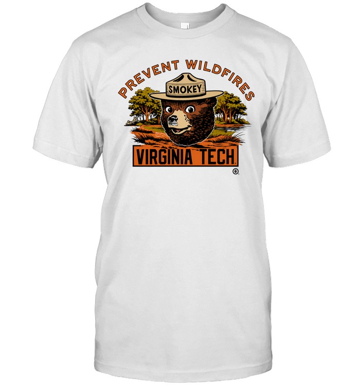 Smokey x Virginia Tech Help Prevent Wildfires Unisex T-Shirt