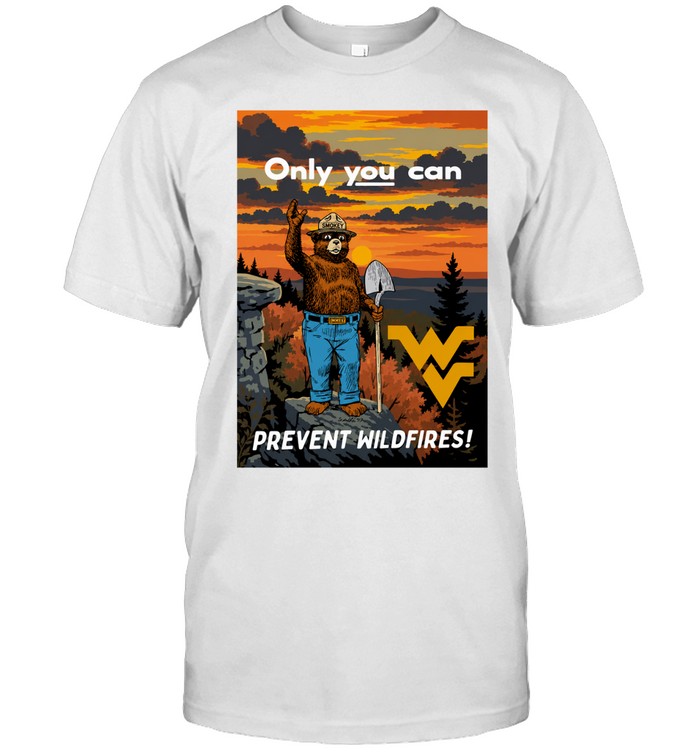 Smokey x West Virginia Prevent Wildfires Unisex T-Shirt