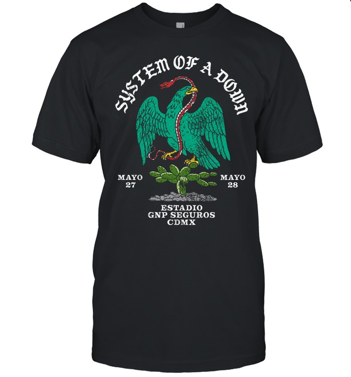 SOAD Mexican Eagle Emblem Unisex T-Shirt