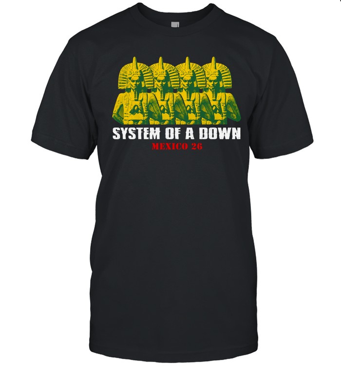 SOAD Mexico 2026 Aztec Warrior Unisex T-Shirt