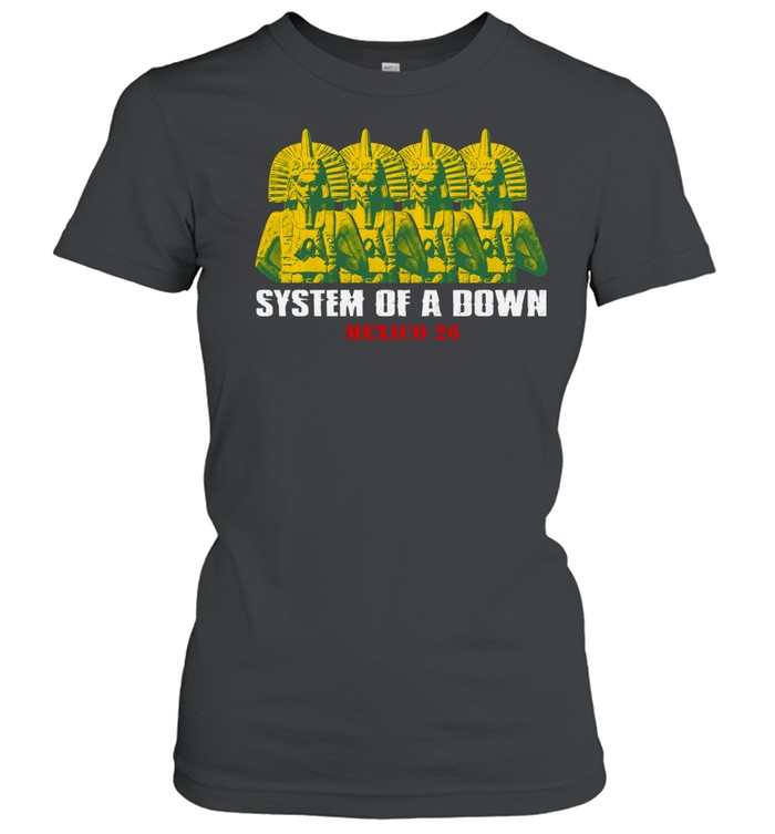 SOAD Mexico 2026 Aztec Warrior Women T-Shirt