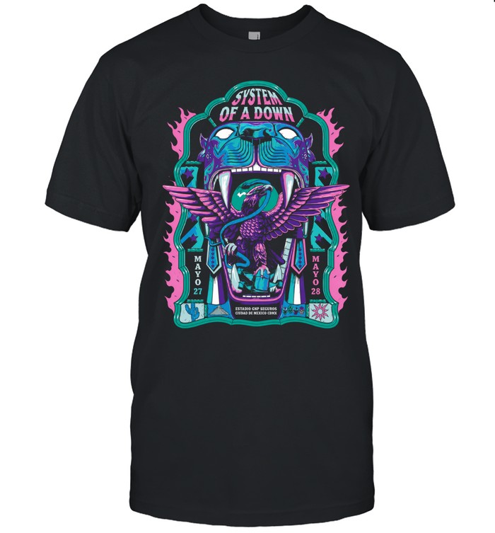 SOAD Mexico City May 2028 Phoenix Mouth Unisex T-Shirt