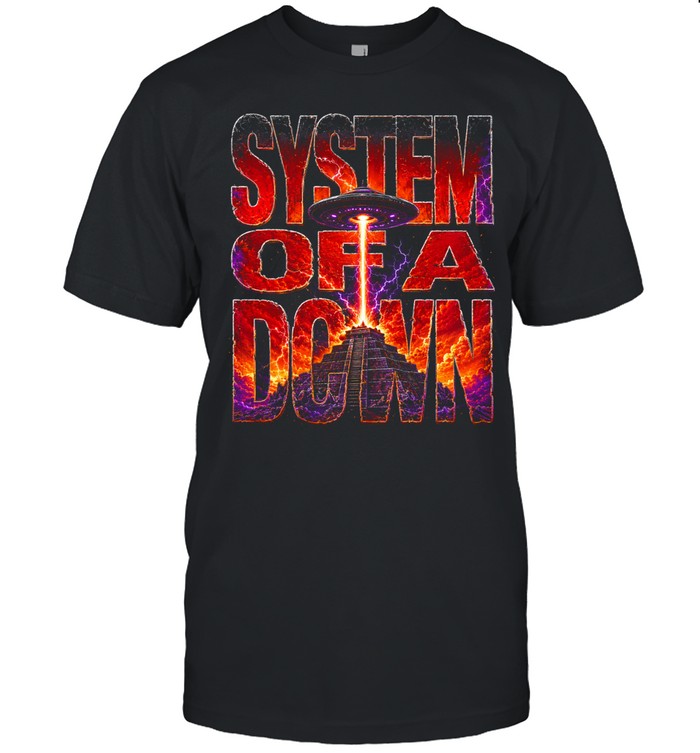 SOAD UFO Skyline Logo Unisex T-Shirt