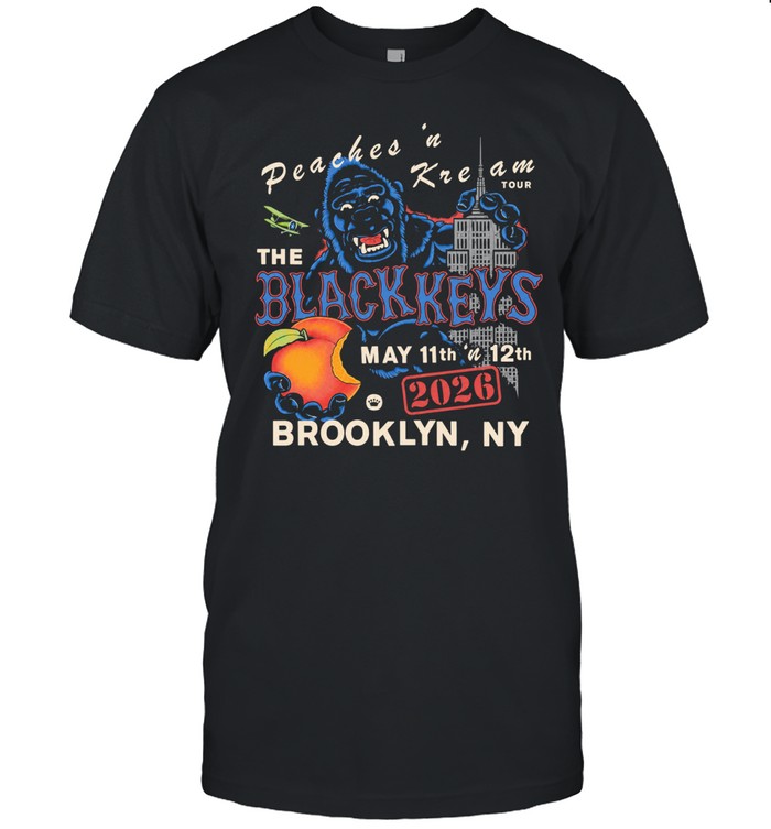 TBK The Peaches ‘N Kream Tour 2026 May 11-12 Brooklyn NYC Kong Unisex T-Shirt