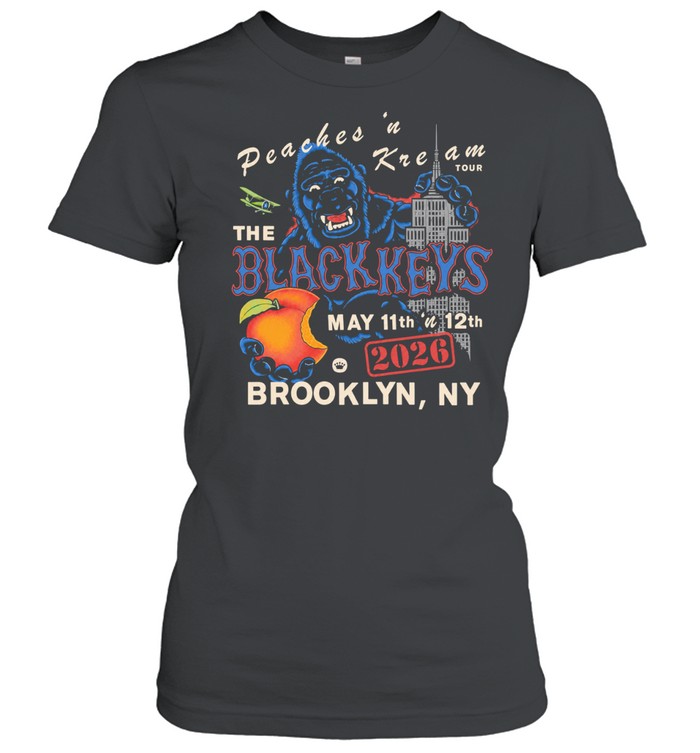 TBK The Peaches ‘N Kream Tour 2026 May 11-12 Brooklyn NYC Kong Women T-Shirt