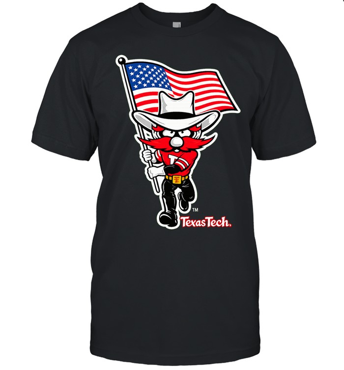Texas Tech Red Raiders Mascot Flag Unisex T-Shirt