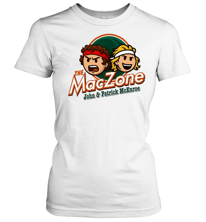 The Maczone John & Patrick Mcenroe Women T-Shirt