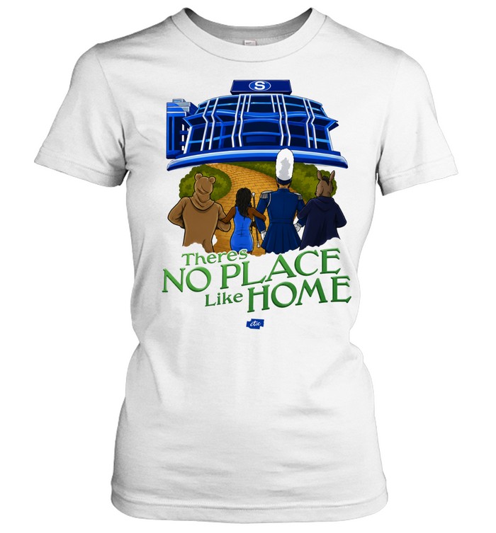 There’s No Place Like Home College Town Culture Women T-Shirt