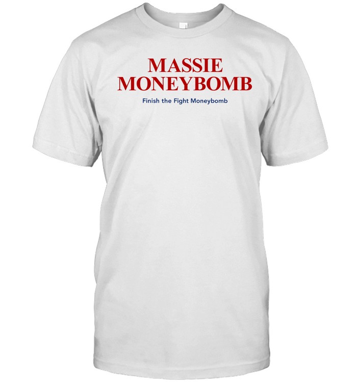 Thomas Massie Moneybomb Finish The Fight Moneybomb Unisex T-Shirt