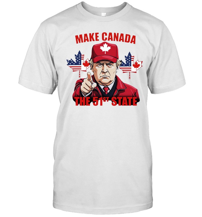 Trump index finger make Canada The 51s State Unisex T-Shirt