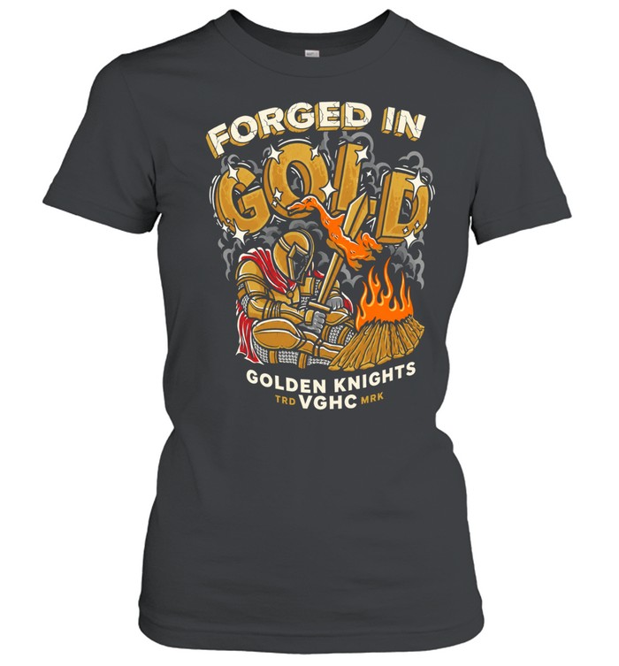 Vegas Golden Knights Fired In Golden Knights Trd Vghc Mrk 2026 Women T-Shirt