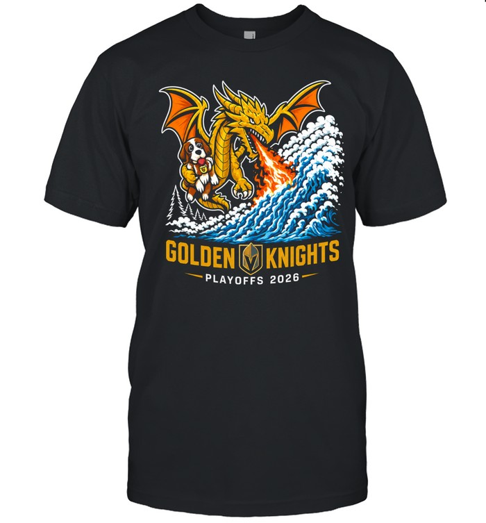 Vegas Golden Knights Golden Knights Playoff 2026 Cluiche Ceannais Chomhdhála an Iarthair Unisex T-Shirt