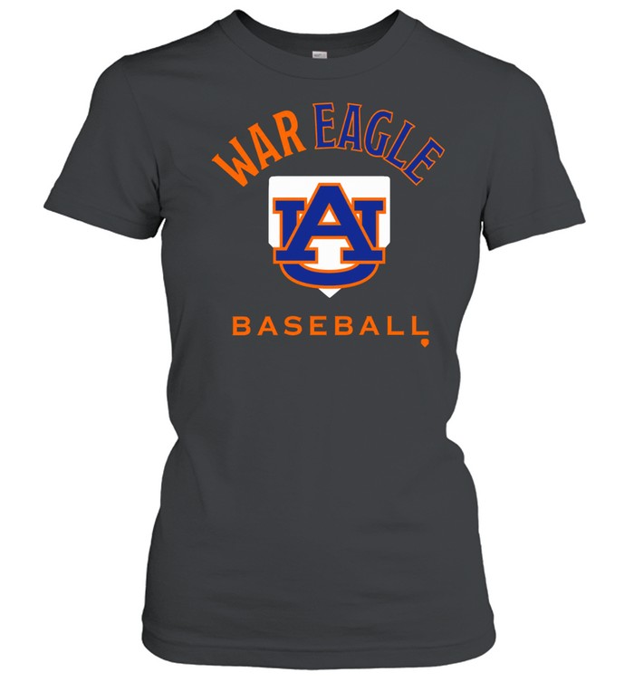 War Eagle Auburn Tigers baseball graphic Women T-Shirt