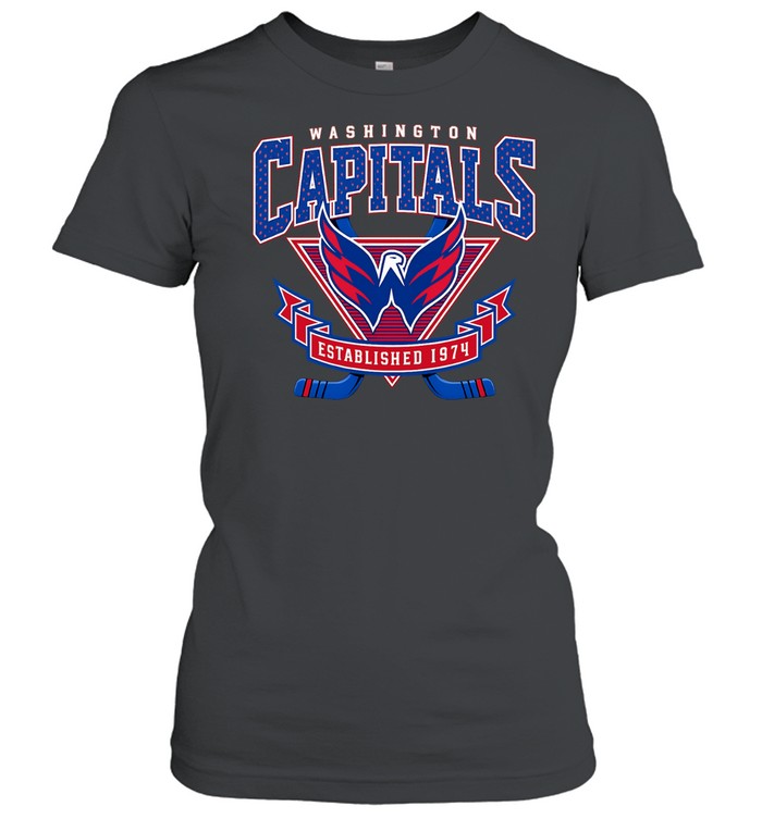 Washington Capitals Established 1974 Women T-Shirt