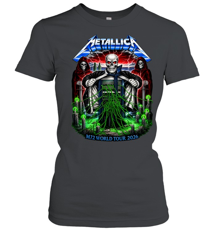 World Tour 2026 Skeleton Electric Core Women T-Shirt